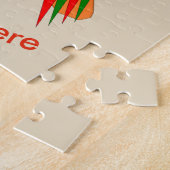 kerstfeestje Gingerbrood Man Aangepast puzzel (Zijkant)