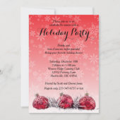 kerstfeestje kaart (Voorkant)