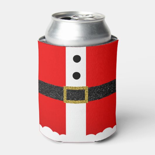 kerstfeestjes met kerstcadeautjes voor kerstmis blikjeskoeler (Blikje Voorkant)