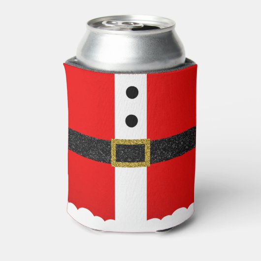 kerstfeestjes met kerstcadeautjes voor kerstmis blikjeskoeler (Blikje Achterkant)