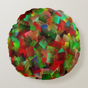 Kerstfeestjes..... Rond Kussen