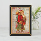 kerstfeestkaart (Staand voorkant)