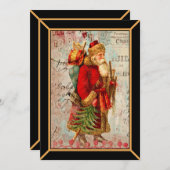 kerstfeestkaart (Voorkant / Achterkant)