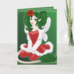 kerstfeestKaart Feestdagen Kaart