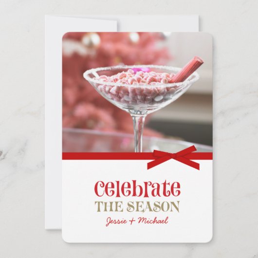 kerstfeestkaarten feestdagenkaart (Voorkant)