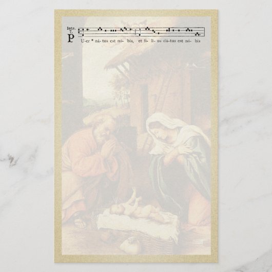 kerstfeestkerij briefpapier (Voorkant)