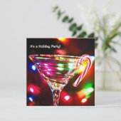 kerstfeestlichten kaart (Staand voorkant)