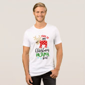kerstfeestmaal in het Shirt van Pajama (Voorkant volledig)