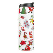 kerstfeestmaal thermosbeker (Gedraaid links)