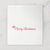 kerstfeestnummer (Buitenkant ongevouwen)