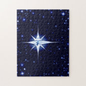 kerstfeestster legpuzzel (Verticaal)