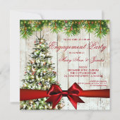 kerstfeeststructuur, verlichting en lint kaart (Voorkant)