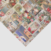 kerstfeestvieren met  Briefkaart Tissuepapier (Detail)