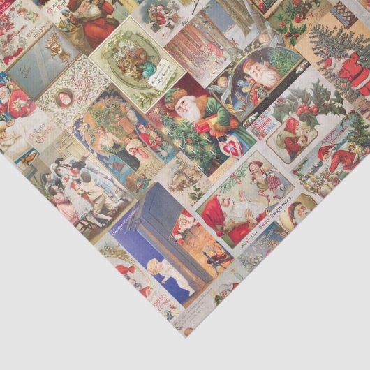 kerstfeestvieren met  Briefkaart Tissuepapier (Detail)