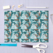 kerstfeestvloed tissuepapier (Craft)