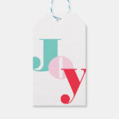 kerstfeestvreugde Labels Cadeaulabel (Voorkant)