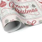 kerstfeestwerk cadeaupapier (Rol Hoek)