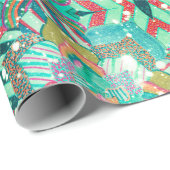 kerstfeestwerkpapier cadeaupapier (Rol Hoek)