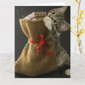 KERSTFELI KERST KAAART OVERRASCHINGEN KAART (Gele Bloem)