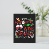 Kerstfilm briefkaart (Staand voorkant)