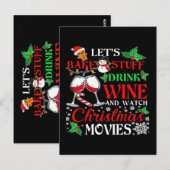 Kerstfilm briefkaart (Voorkant / Achterkant)