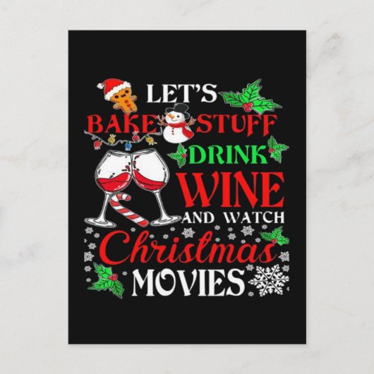 Kerstfilm briefkaart (Voorkant)