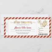 Kerstfilmavond Cadeaubon Kaart (Voorkant)