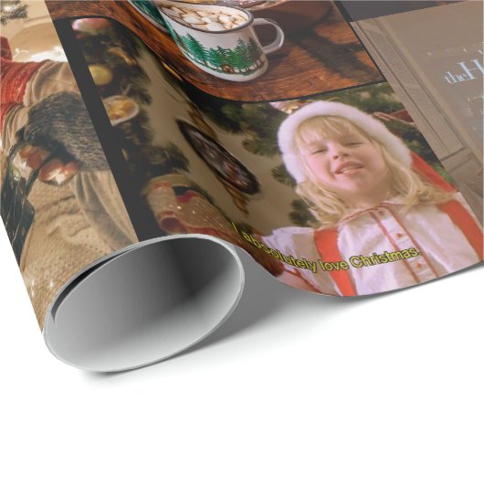 kerstfilms cadeaupapier voor het ompakken van kers (Rol Hoek)