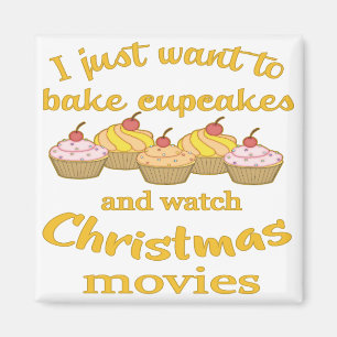 Kerstfilms en bakken magneet
