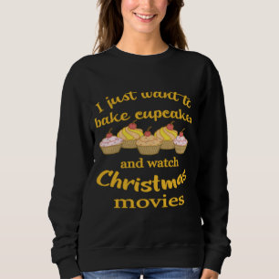 Kerstfilms en Cupcakes Trui