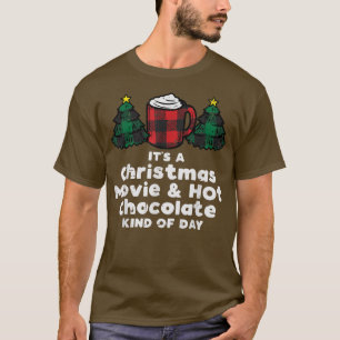 Kerstfilms Hete Chocolade Xmas Pajamas Ik T-shirt