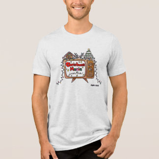Kerstfilmverslaafde 2025 Tri-Blend shirt