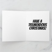 KERSTFKAARTEN MET DONALD TRUMP GRAFISCH KAART (Binnen)