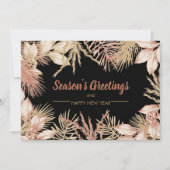 kerstflat feestdagenkaart (Voorkant)