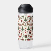 kerstflesje waterfles (Achterkant)