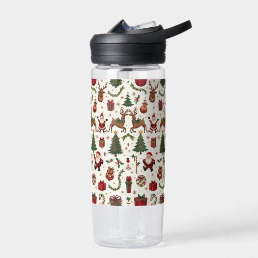 kerstflesje waterfles (Links)