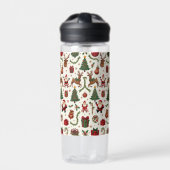 kerstflesje waterfles (Voorkant)
