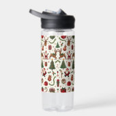 kerstflesje waterfles (Rechts)