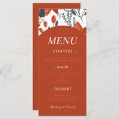 kerstflesjes en vruchten voor kerst menu (Voorkant / Achterkant)