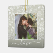 Kerstflessen Keramisch Ornament (Links)