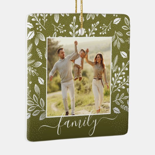 Kerstflessen Keramisch Ornament (Rechts)