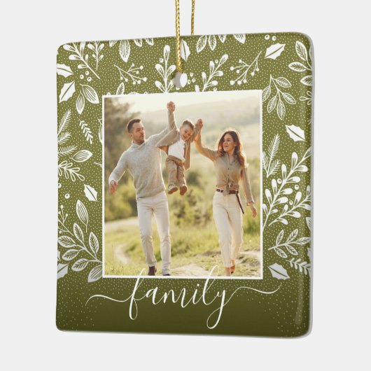 Kerstflessen Keramisch Ornament (Links)