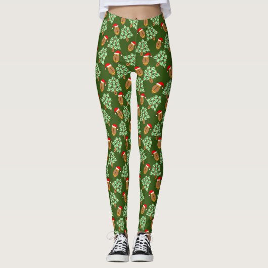 kerstFootball Leggings (Voorkant)
