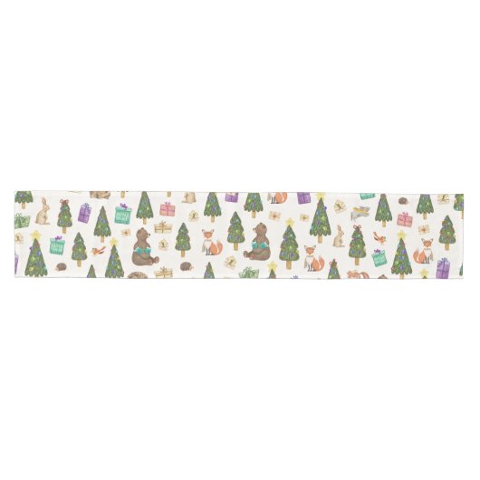 Kerstforrest Medium Tafelloper (Horizontaal)
