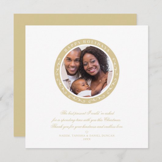  kerstfoto (Voorkant / Achterkant)