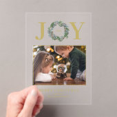 kerstfoto acryl uitnodigingen (Insitu (Draagbaar))