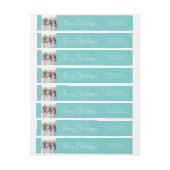 kerstfoto | Blauw (Vel)