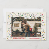 kerstfoto feestdagenkaart (Voorkant)