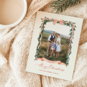 kerstfoto feestdagenkaart