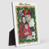 kerstfoto fotoplaat (Zijkant)